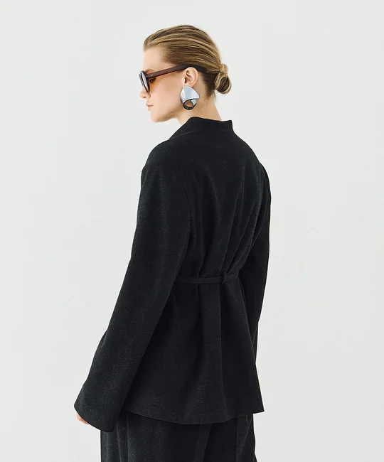 Blazer croisé ceinturé — vue 4