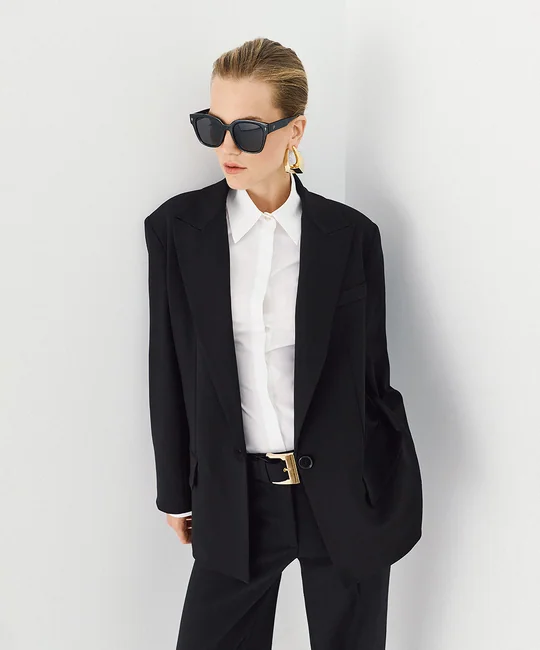 Blazer oversize — vue 4