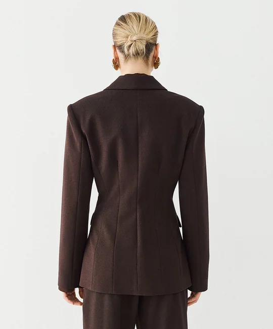 Blazer cintré un bouton — vue 4