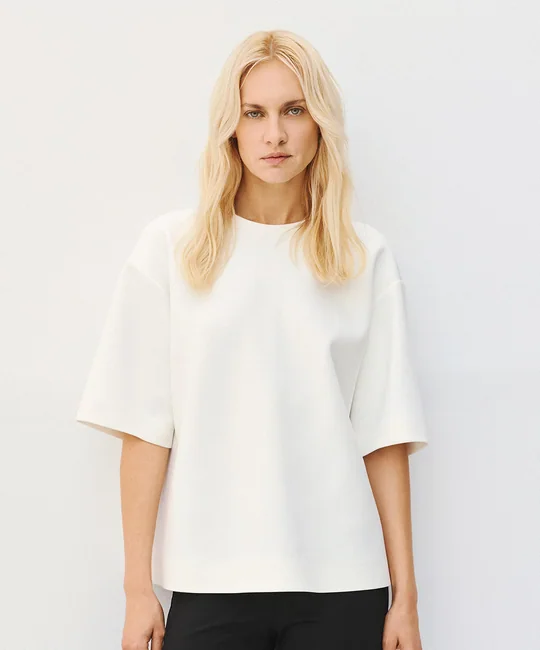 Top oversize manches courtes — vue 1