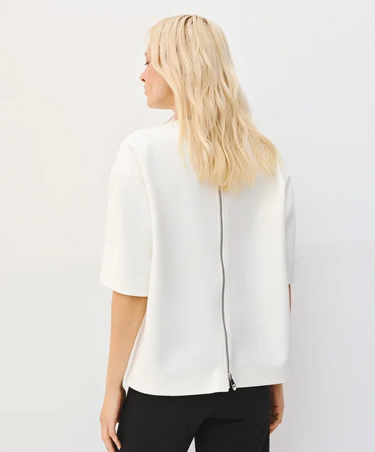 Top oversize manches courtes — vue 3