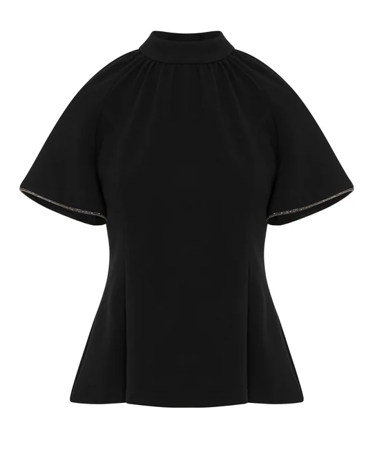 Blouse dos ouvert à strass — vue 5
