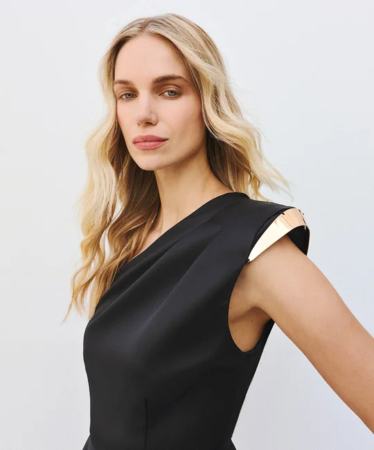 Top péplum asymétrique — vue 3