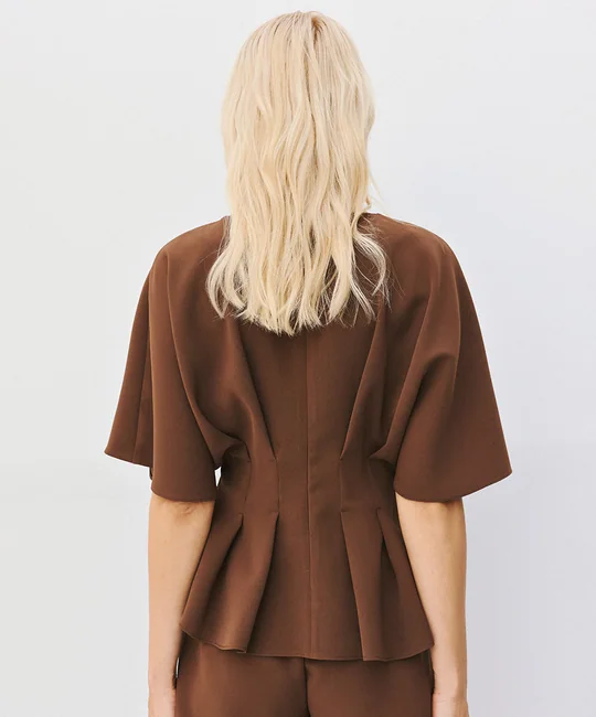 Blouse plissée — vue 4