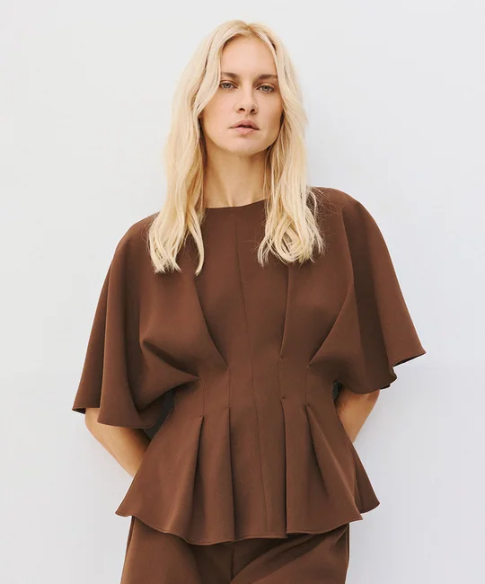 Blouse plissée — vue 3