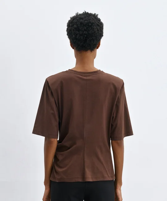 T-shirt noué sur le côté — vue 3