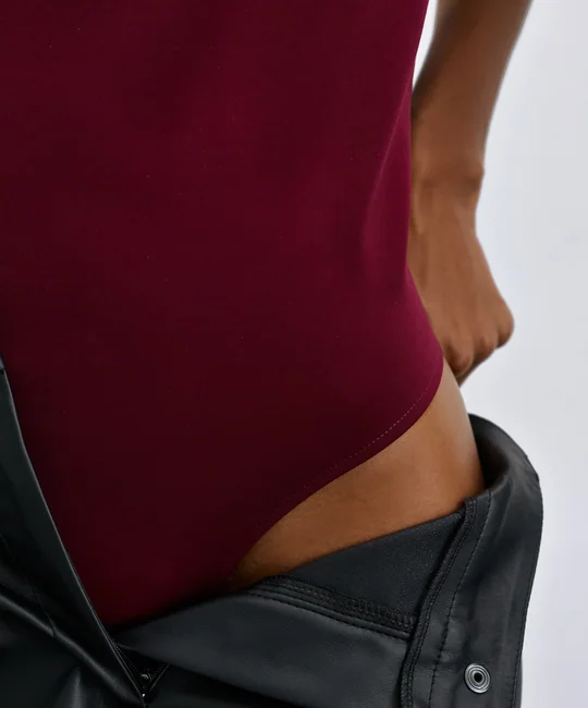 Body manches courtes à épaulettes — vue 4