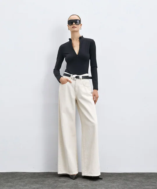 Body col montant zippé — vue 2