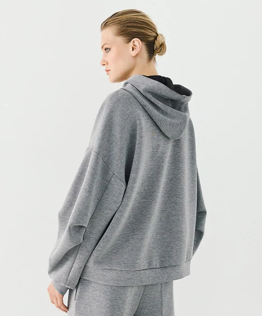 Sweat à capuche clouté — vue 4