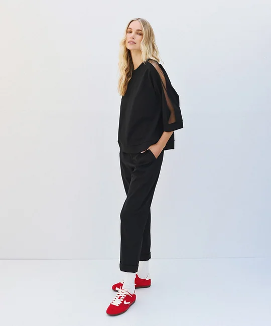 Blouse à manches transparentes — vue 3