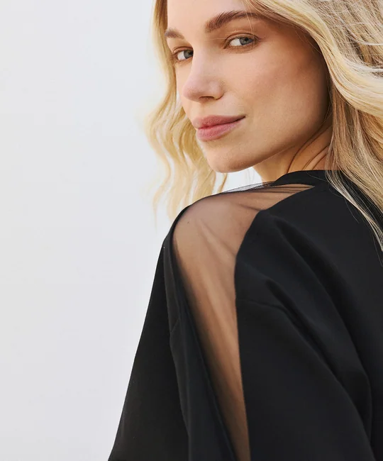 Blouse à manches transparentes — vue 5