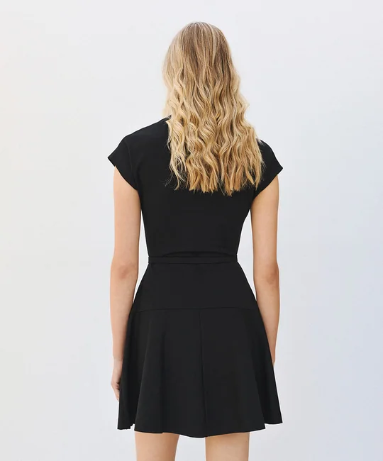 Robe courte ceinturée — vue 4