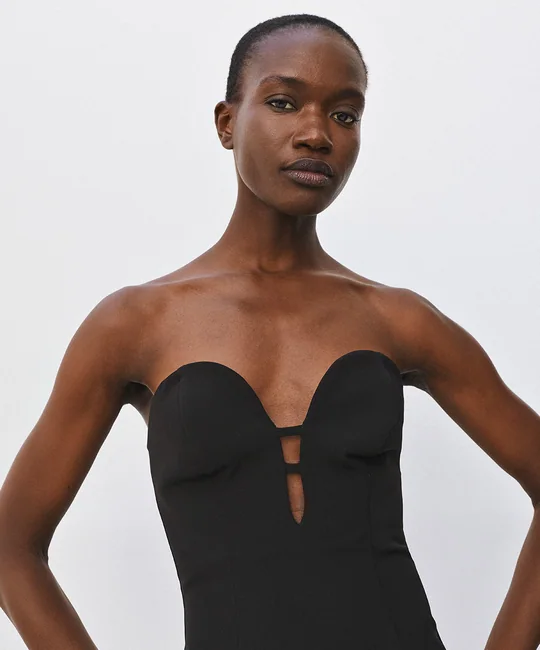 Robe bustier évasée — vue 2