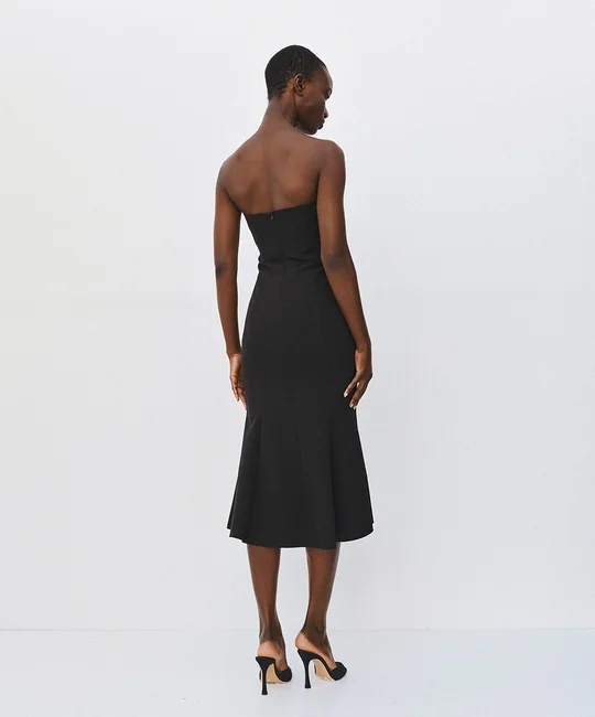 Robe bustier évasée — vue 4