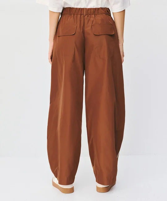 Pantalon bimatière à passepoil — vue 4