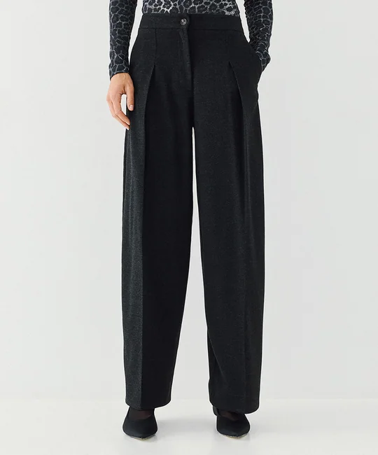 Pantalon large à plis — vue 3
