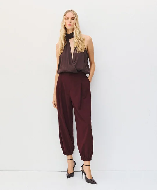 Pantalon ballon à pinces — vue 1