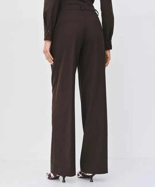 Pantalon large de tailleur — vue 3