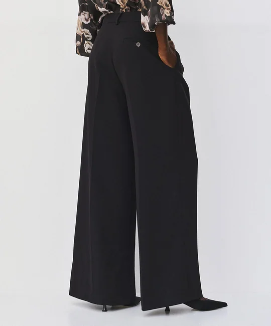 Pantalon palazzo à plis — vue 3
