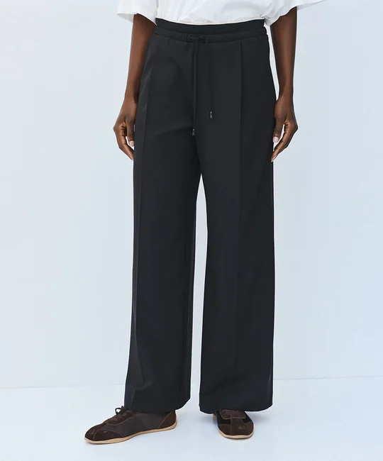 Pantalon taille élastique à cordon — vue 3