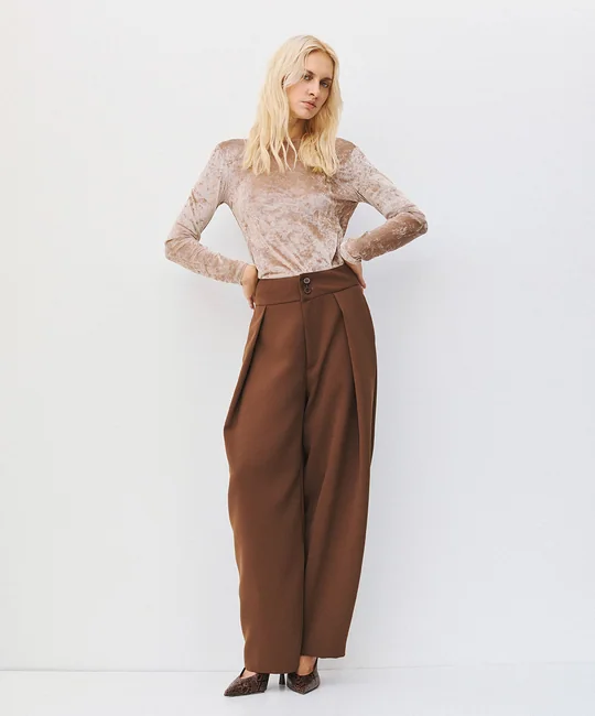 Pantalon à pli croisé — vue 1