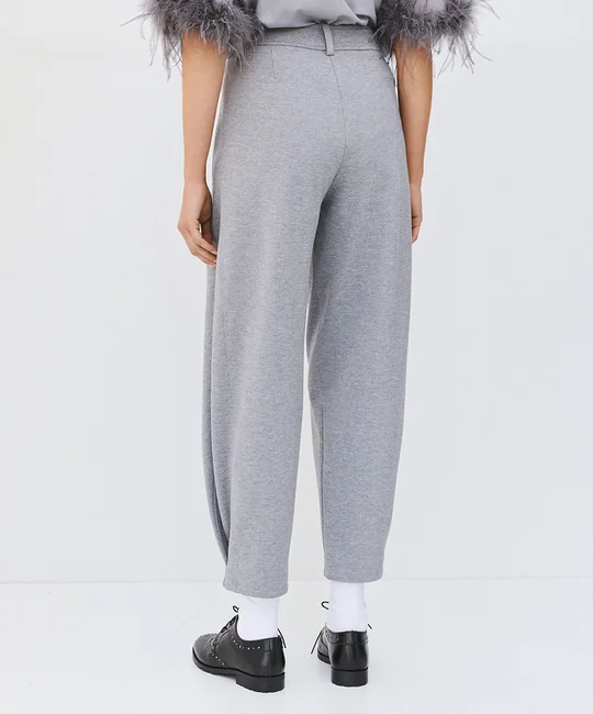 Pantalon barrel à pinces — vue 4