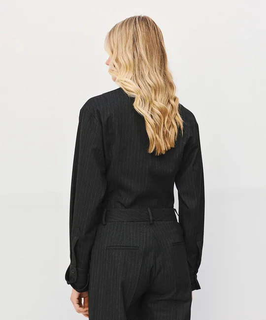 Chemise rayée ajustée — vue 5