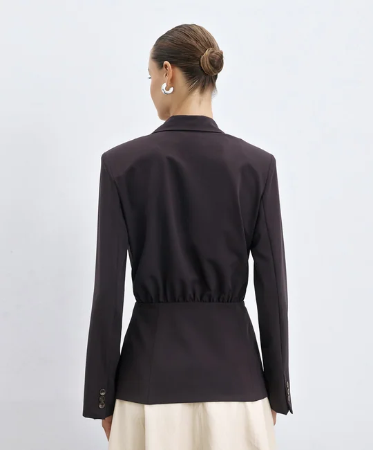 Blazer croisé ajusté — vue 4