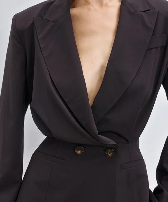 Blazer croisé ajusté — vue 5