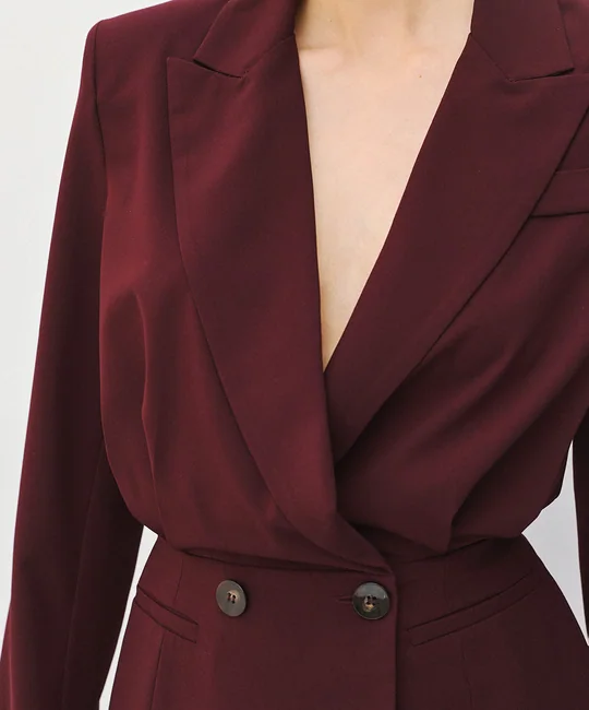 Blazer croisé ajusté — vue 3