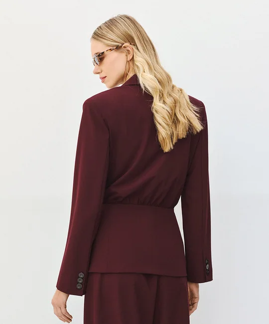 Blazer croisé ajusté — vue 4